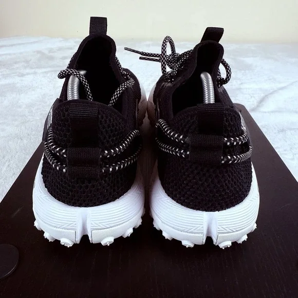 Under Armour Fat Tire Venture Shoes Men's 10 #3027562-002‎ Black White New - Picture 6 of 8